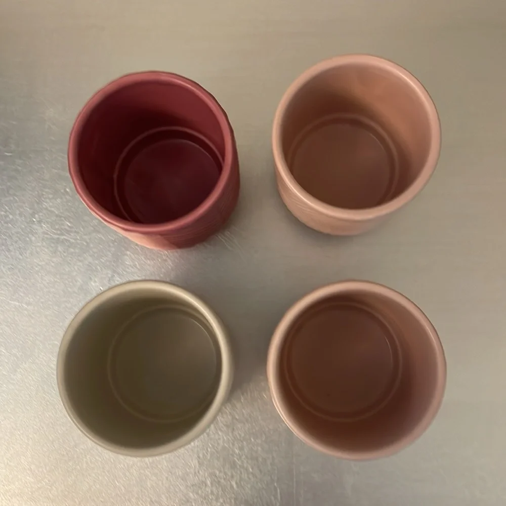 4 Mini Orchid Pots